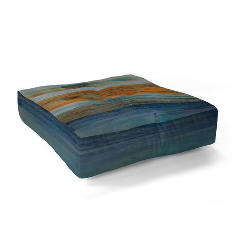 Kent Youngstrom dark water Floor Pillow Square