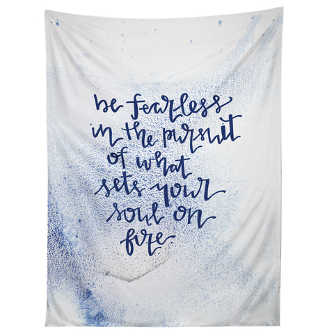 Kent Youngstrom fearless and on fire Tapestry