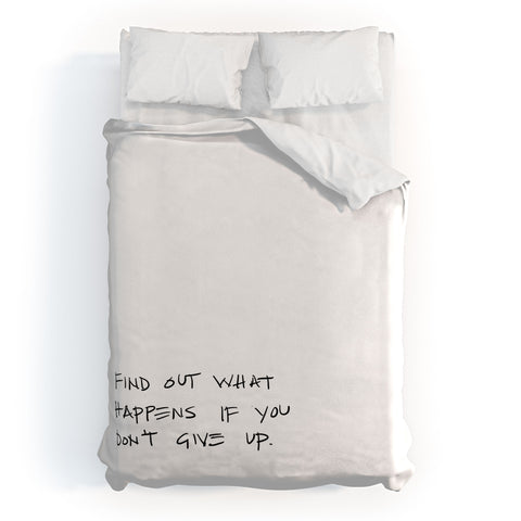 Kent Youngstrom find out what happens Duvet Cover