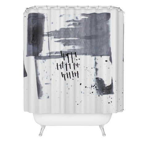 Kent Youngstrom hey you dont you dare hold back Shower Curtain