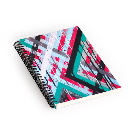 Kent Youngstrom Holiday Stripes Spiral Notebook