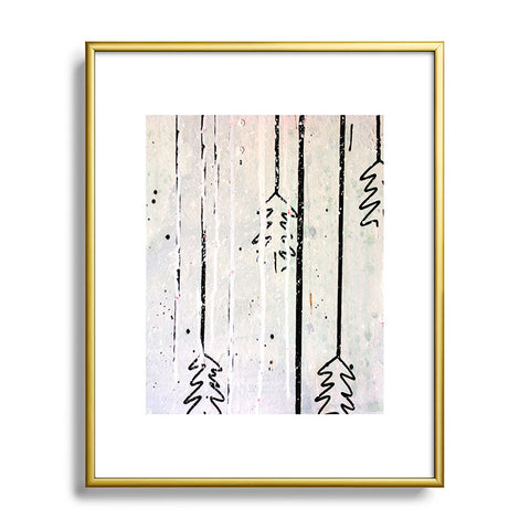 Kent Youngstrom Holiday Trees Metal Framed Art Print