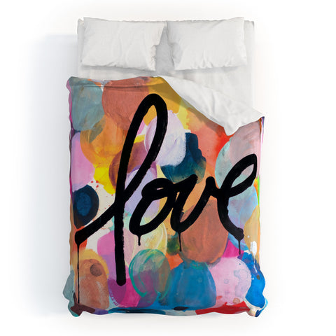 Kent Youngstrom i love color Duvet Cover