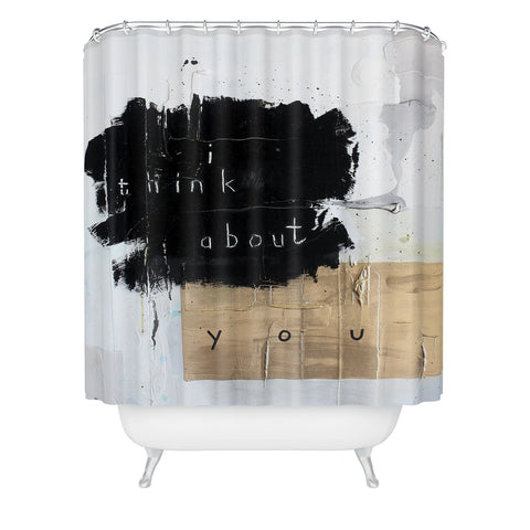 Kent Youngstrom i think about you Shower Curtain