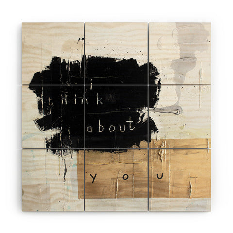 Kent Youngstrom i think about you Wood Wall Mural