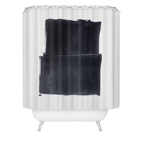Kent Youngstrom ink blocks Shower Curtain