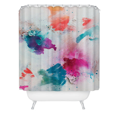 Kent Youngstrom it woke up like this Shower Curtain