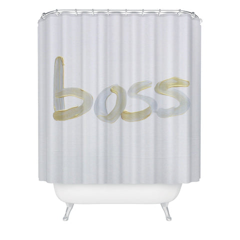 Kent Youngstrom like a boss Shower Curtain