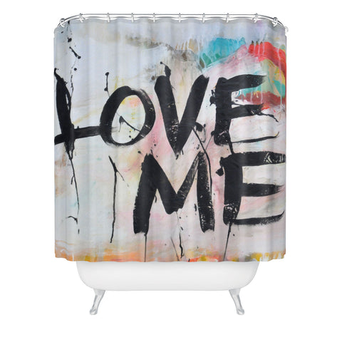 Kent Youngstrom Love Me Shower Curtain