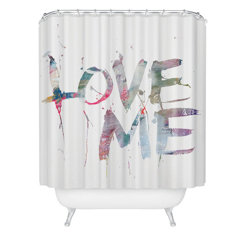 Kent Youngstrom Love Me Two Shower Curtain