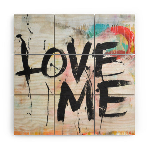 Kent Youngstrom Love Me Wood Wall Mural