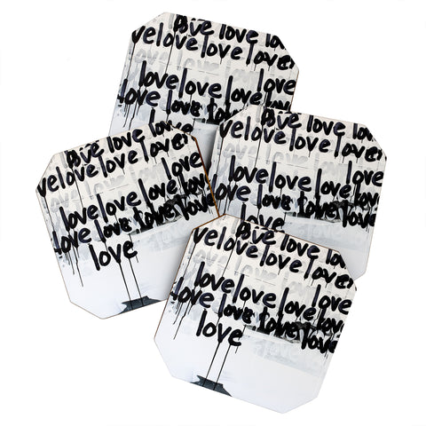 Kent Youngstrom messy love Coaster Set