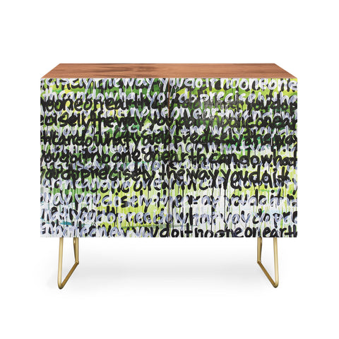 Kent Youngstrom multi no one on earth Credenza