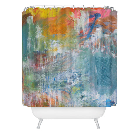 Kent Youngstrom Paint Tray Shower Curtain