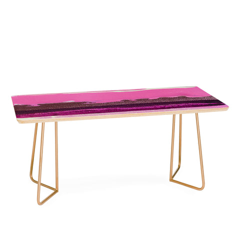 Kent Youngstrom pink stripes Coffee Table