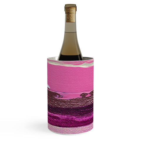 Kent Youngstrom pink stripes Wine Chiller