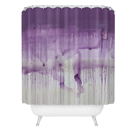 Kent Youngstrom Purple Haze Shower Curtain