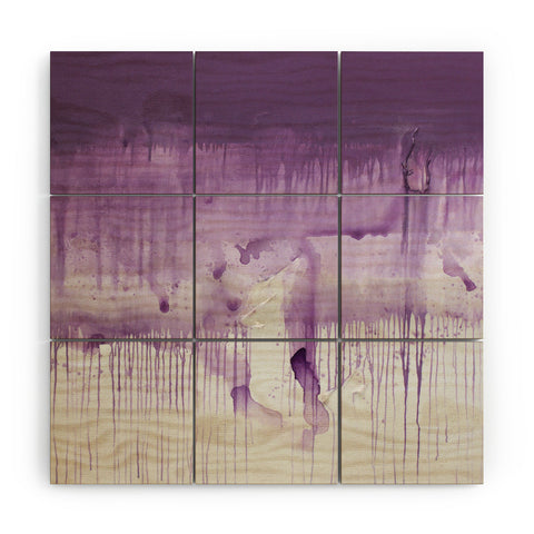 Kent Youngstrom Purple Haze Wood Wall Mural