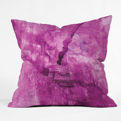 Kent Youngstrom purple Throw Pillow