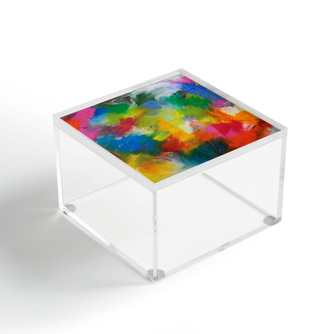 Kent Youngstrom rainbow combustion Acrylic Box