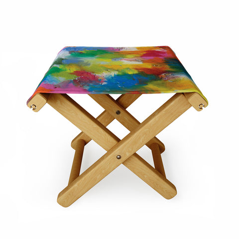 Kent Youngstrom rainbow combustion Folding Stool