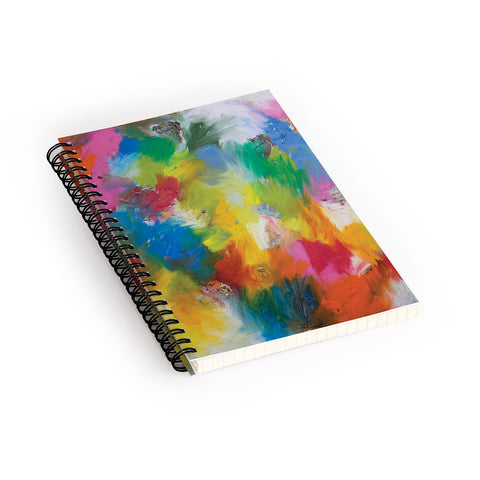Kent Youngstrom rainbow combustion Spiral Notebook