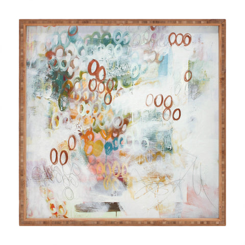 Kent Youngstrom Ring Around The Rosey Square Tray