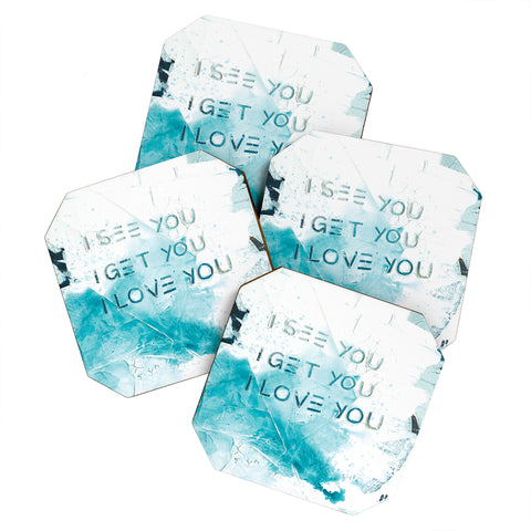 Kent Youngstrom see you get you love you Coaster Set