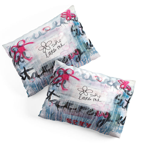 Kent Youngstrom She Loves Me Pillow Shams