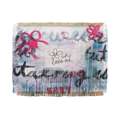 Kent Youngstrom She Loves Me Throw Blanket