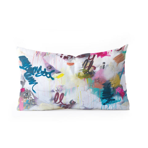Kent Youngstrom spray me Oblong Throw Pillow