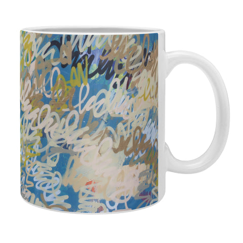 Kent Youngstrom squiggle multi colors Coffee Mug