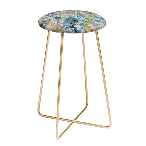 Kent Youngstrom squiggle multi colors Counter Stool