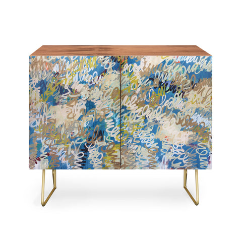 Kent Youngstrom squiggle multi colors Credenza