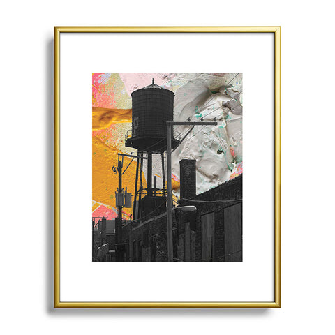Kent Youngstrom watertower Metal Framed Art Print