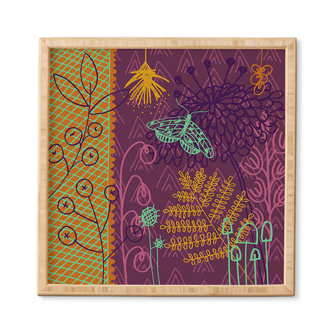 Kerrie Satava Butterfly Bloom Framed Wall Art