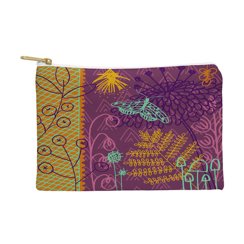 Kerrie Satava Butterfly Bloom Pouch