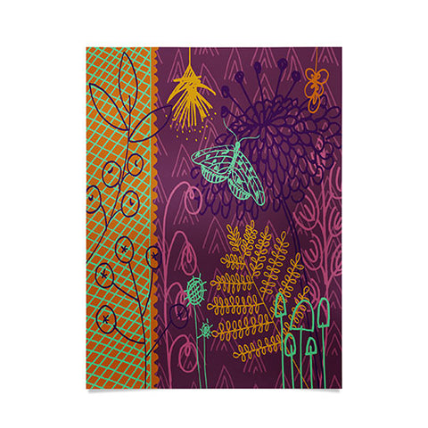 Kerrie Satava Butterfly Bloom Poster