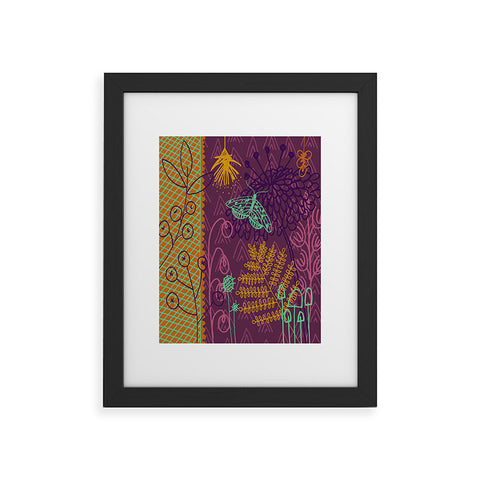 Kerrie Satava Butterfly Bloom Framed Art Print