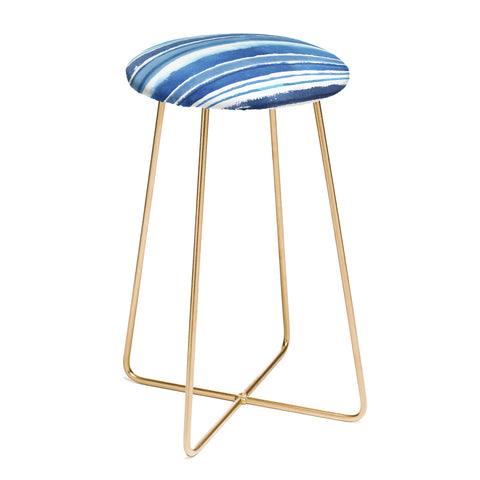 Kerrie Satava Caribbean Shore Counter Stool