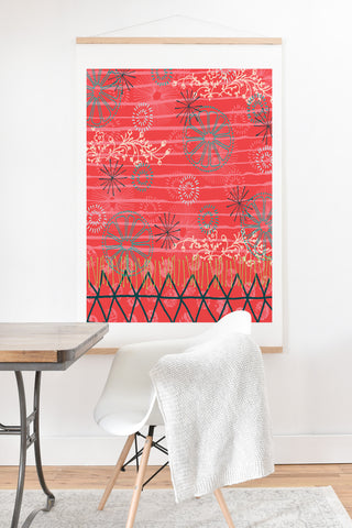 Kerrie Satava Citrus Burst Art Print And Hanger