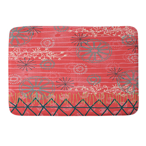 Kerrie Satava Citrus Burst Memory Foam Bath Mat