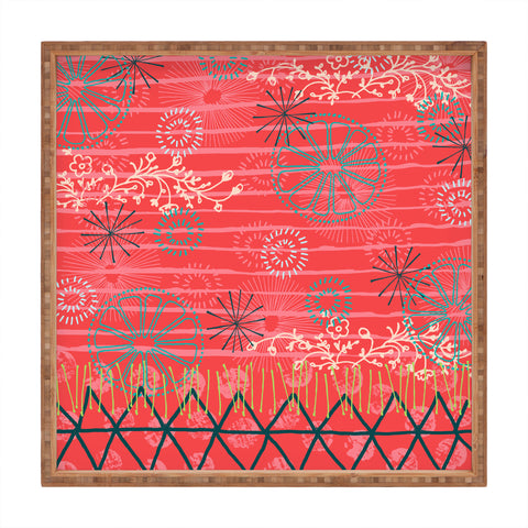 Kerrie Satava Citrus Burst Square Tray
