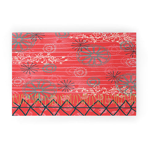 Kerrie Satava Citrus Burst Welcome Mat