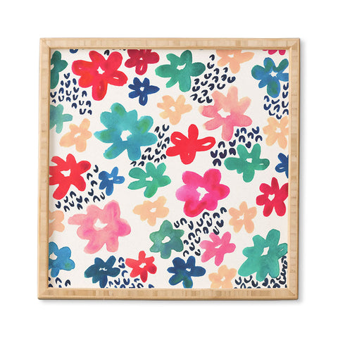 Kerrie Satava Flower Pop Framed Wall Art