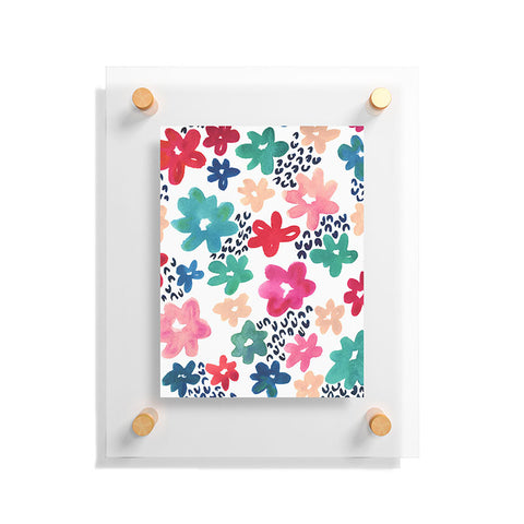 Kerrie Satava Flower Pop Floating Acrylic Print