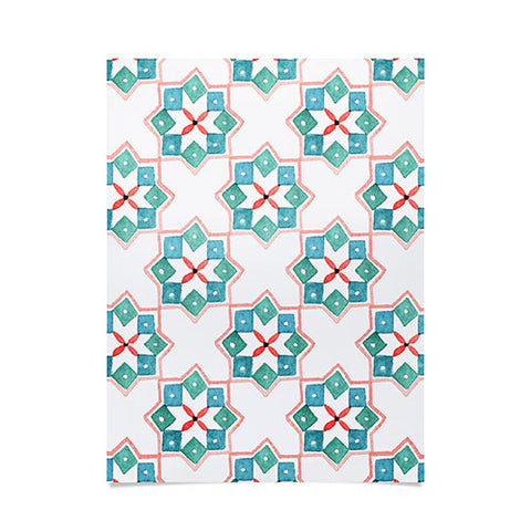 Kerrie Satava Moroccan Steps Poster