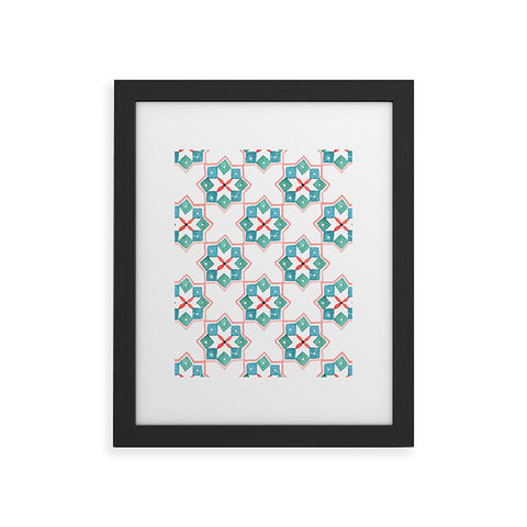 Kerrie Satava Moroccan Steps Framed Art Print
