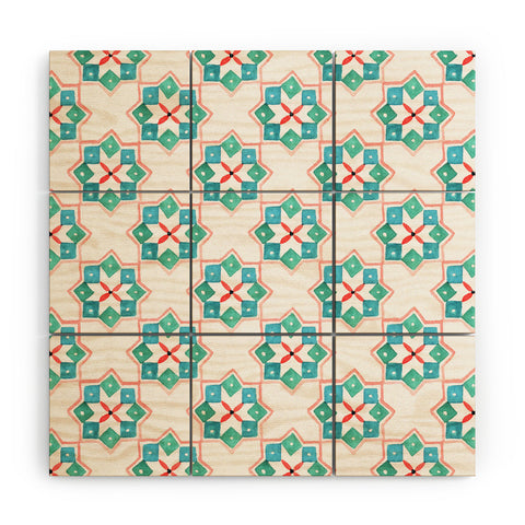 Kerrie Satava Moroccan Steps Wood Wall Mural