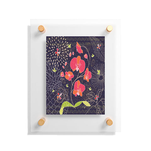 Kerrie Satava Orchid Bloom Floating Acrylic Print